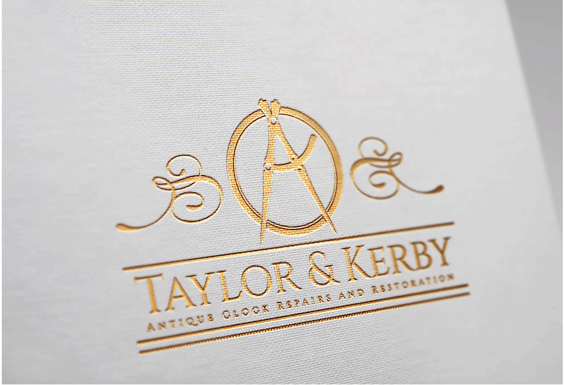 Custom logo created on Fiverr - Taylor & Kerby
