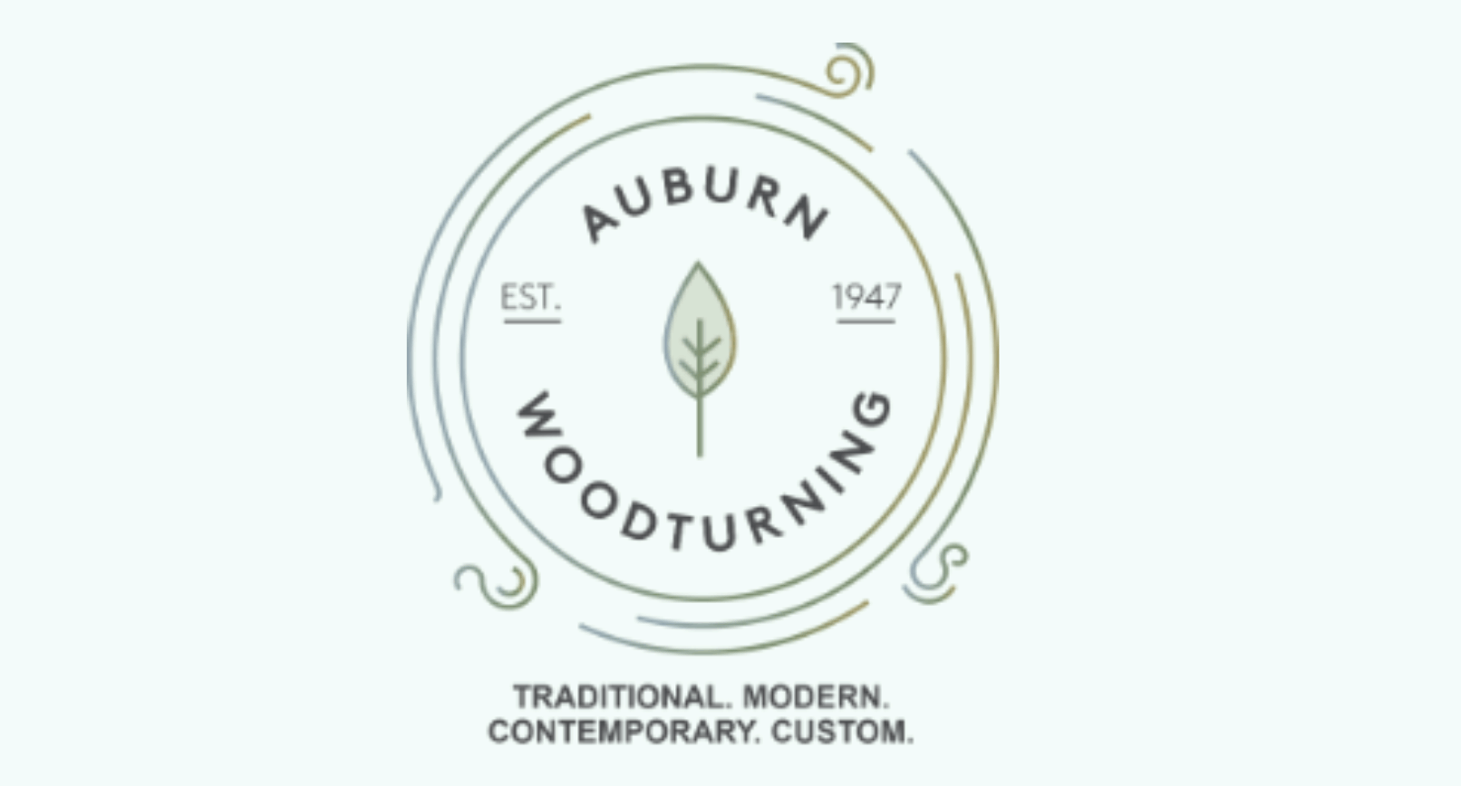 Woodworker logo: Auburn Woodturning