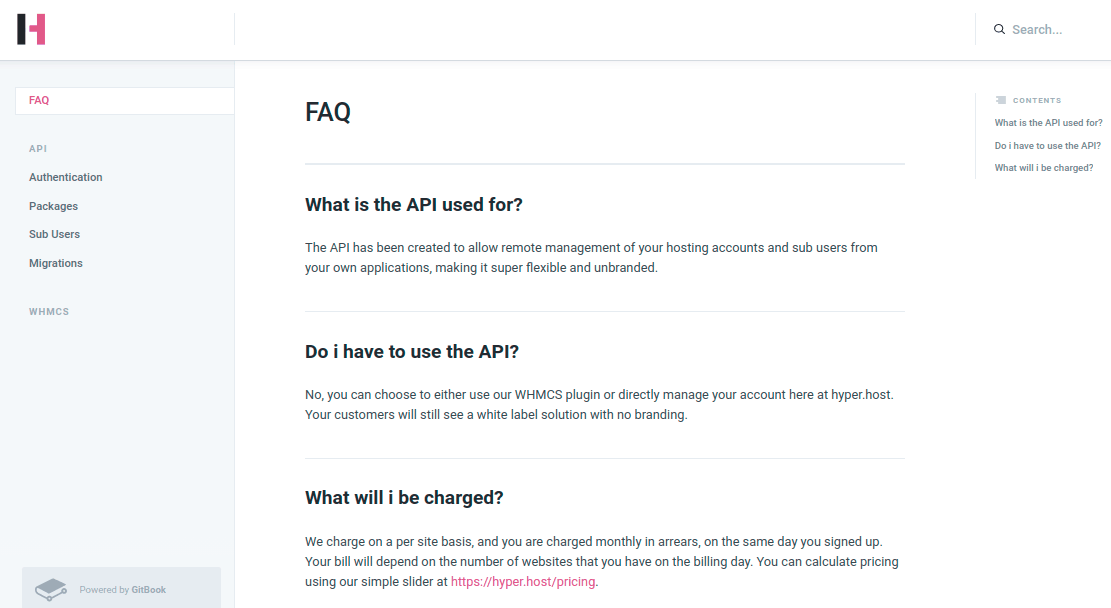 Hyper Host FAQ