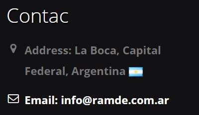 RAMDE contact