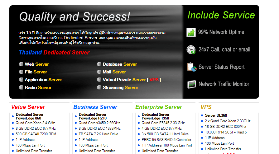 Servebase features