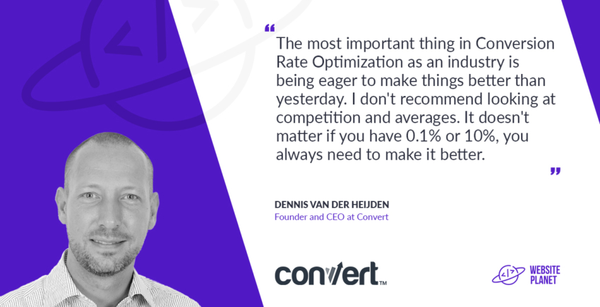 Interview with Convert CEO Dennis van der Heijden