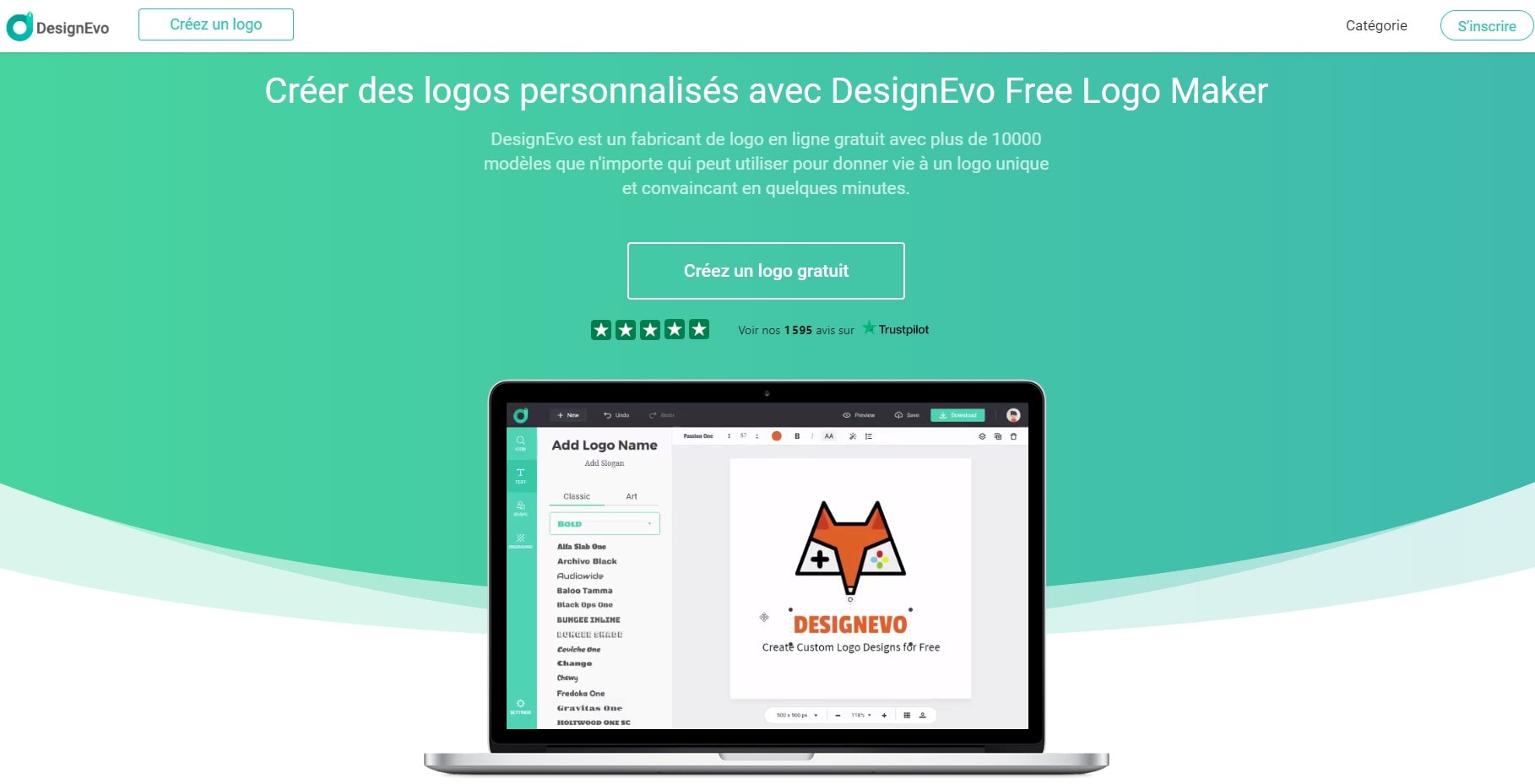 designevo homepage fr