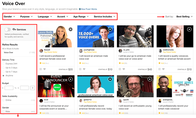 Fiverr Voice Over Tips - Fiverr Voice Over Reviews