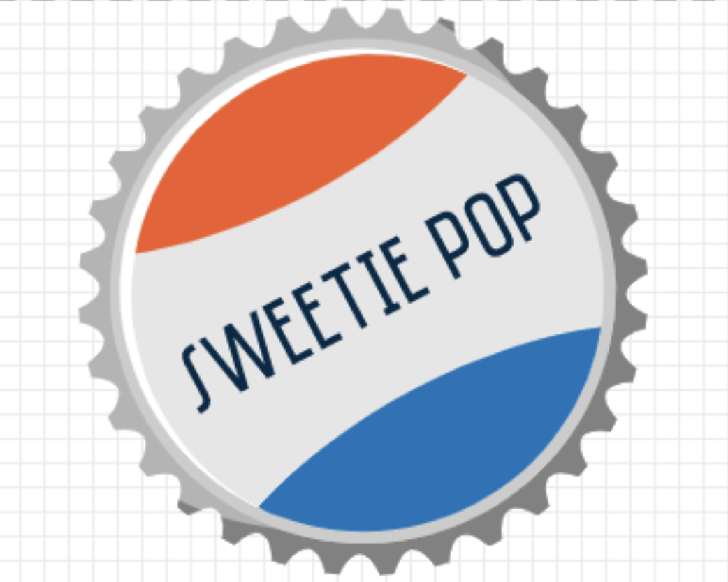 Vintage logo made with LogoMaker - Sweetie Pop