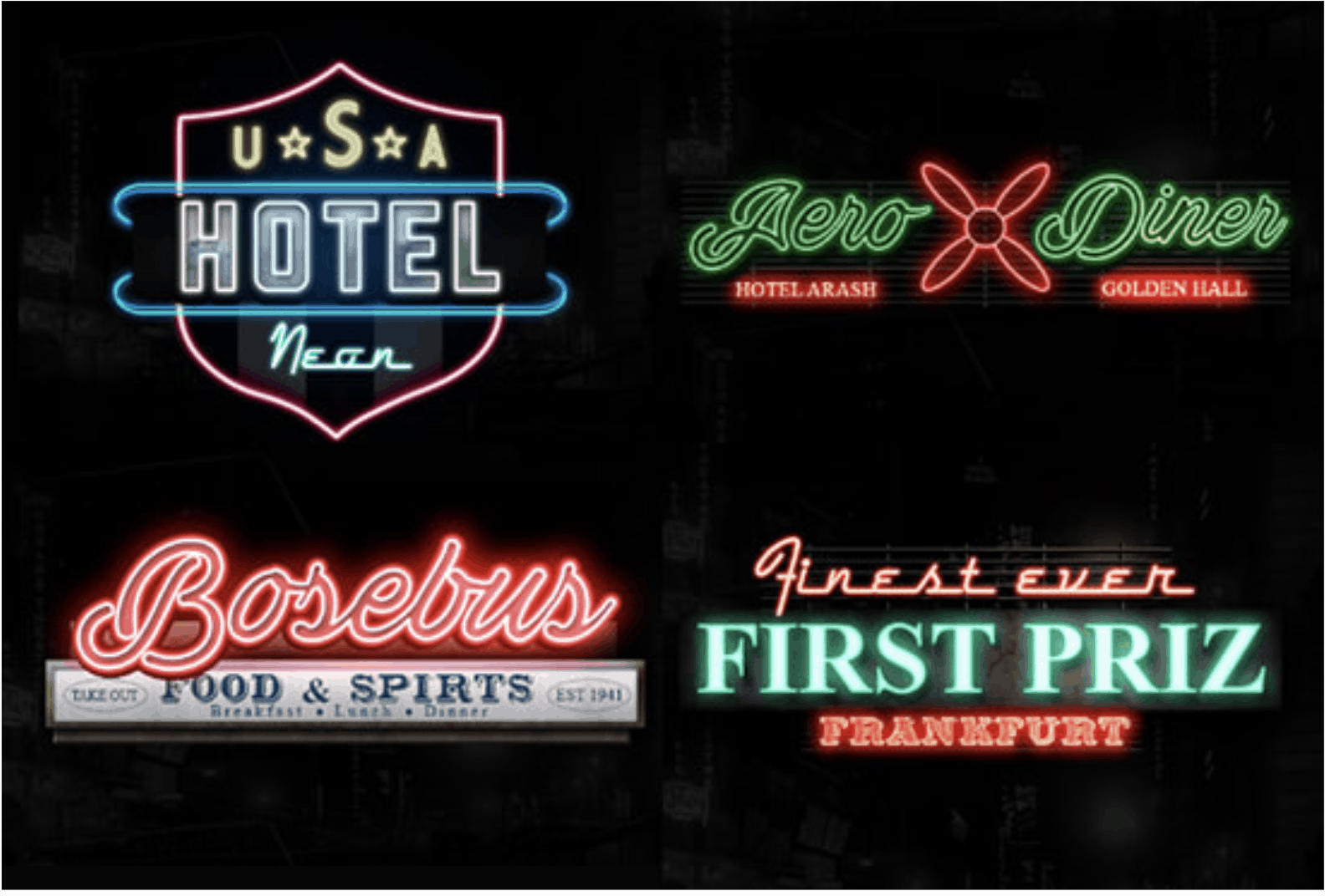 Vintage logos by Fiverr designer