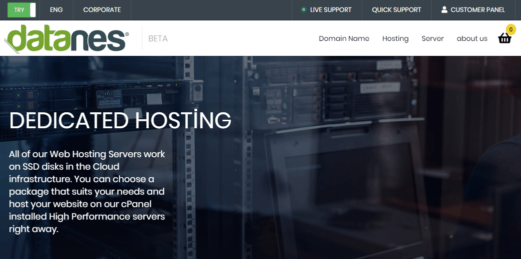 Hosting ve Veri Merkezi Çözümleri Datanes com