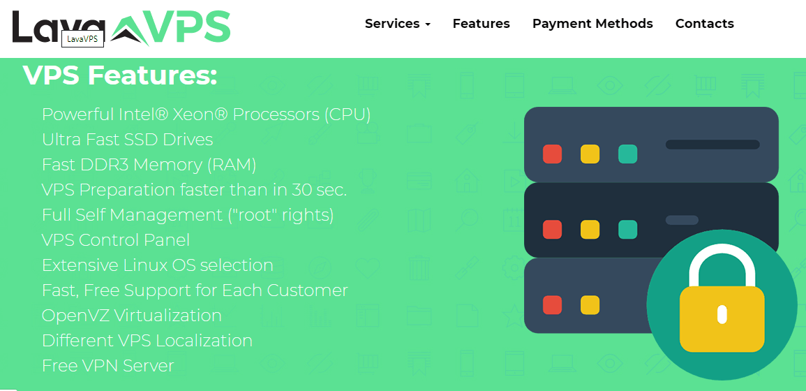 Lava VPS Features