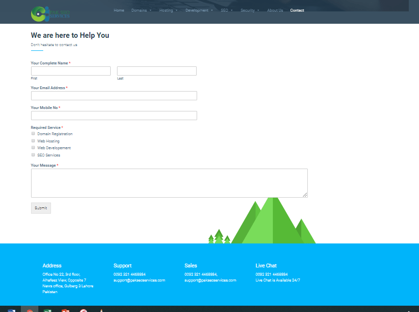 Pak SEO Services support