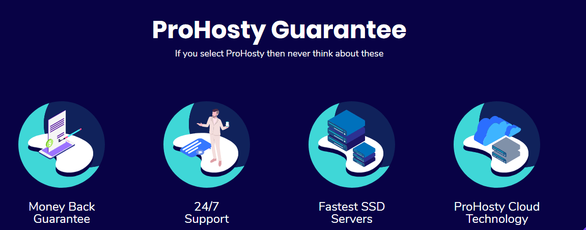 ProHosty features