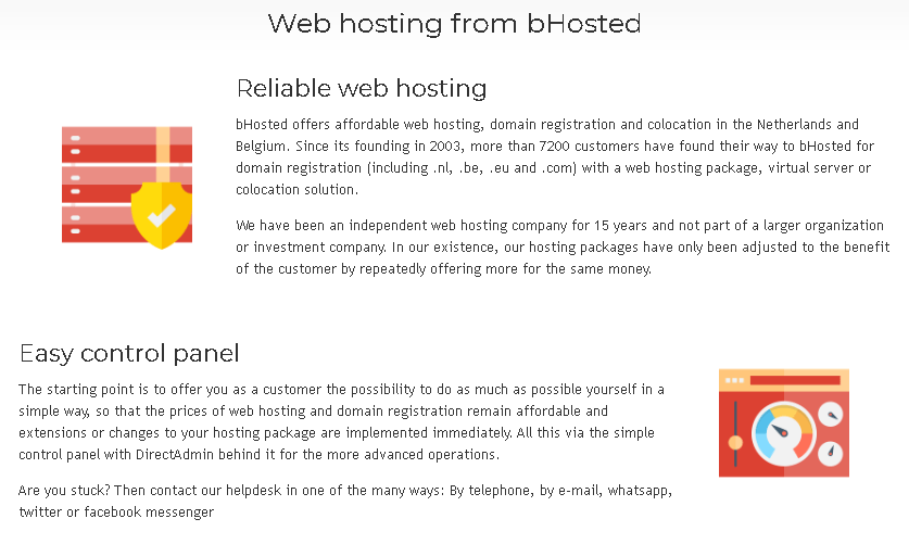 bhosted features