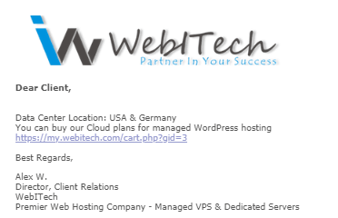 webitech.com email recieved