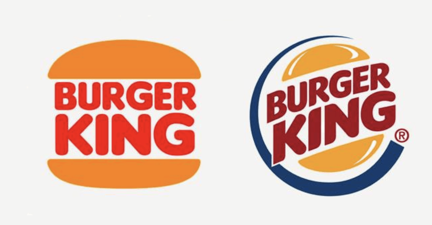 Burge King logo rebrand