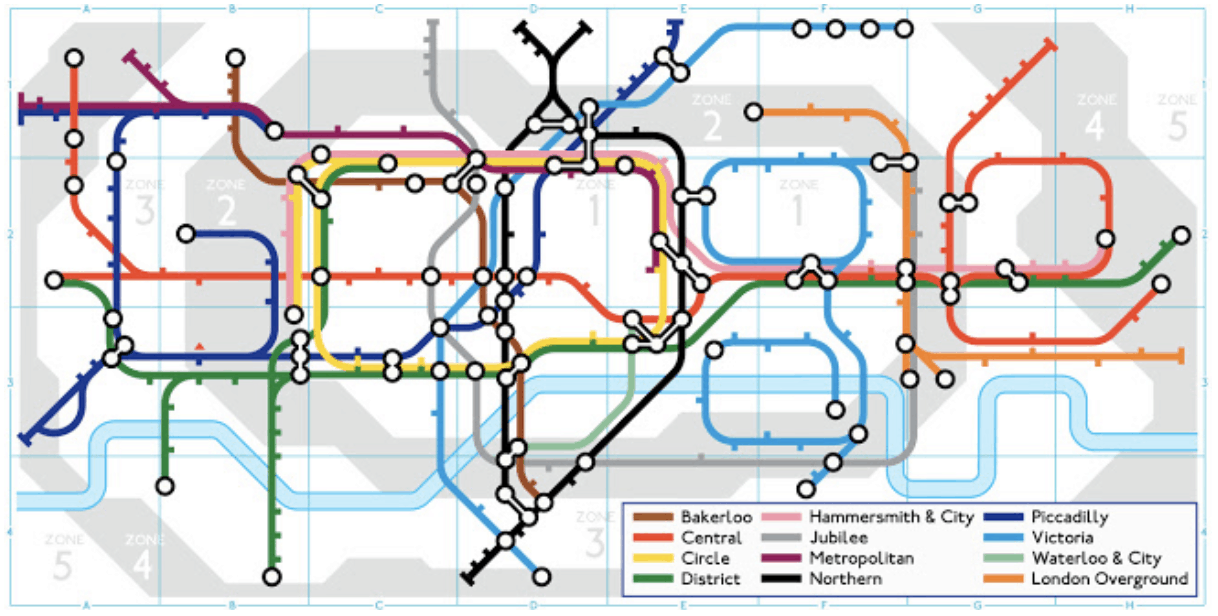 Google Doodle - London Underground