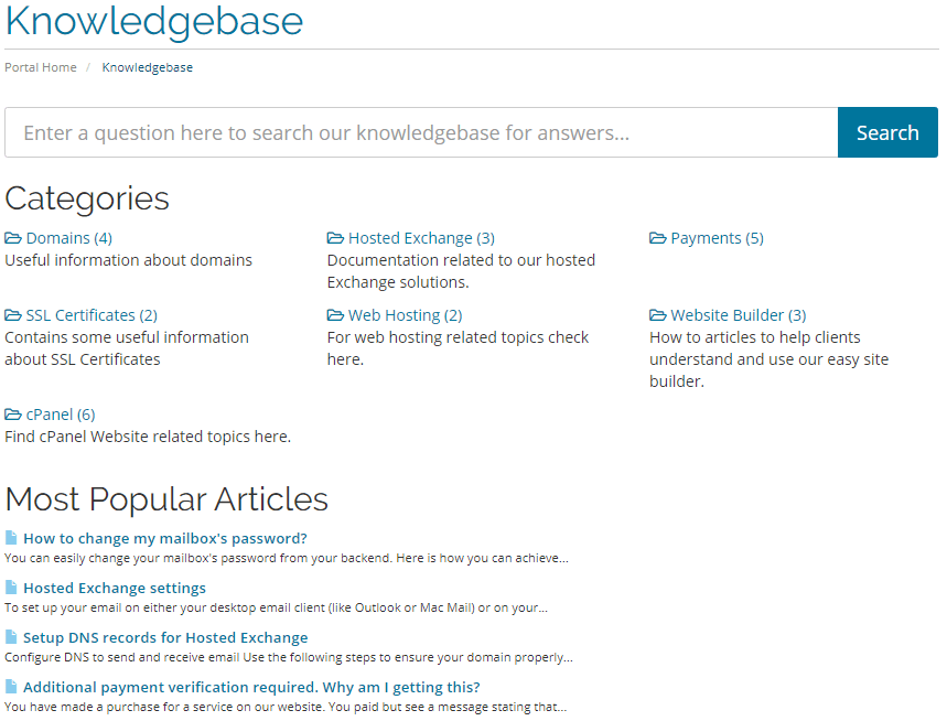 BlueHosting.com knowledgebase