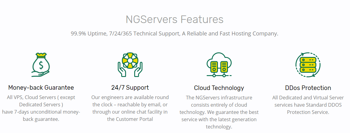 NGServers features