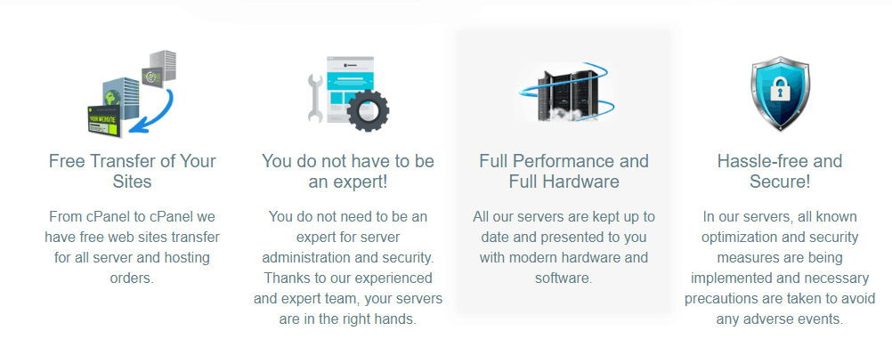 Producehost features