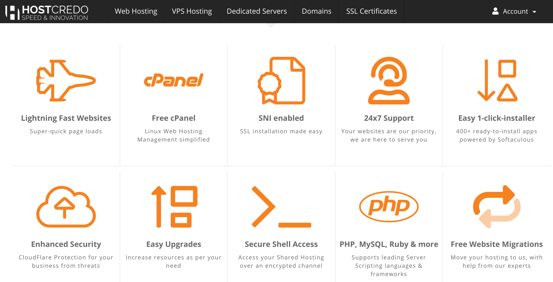 Hostcredo Overview