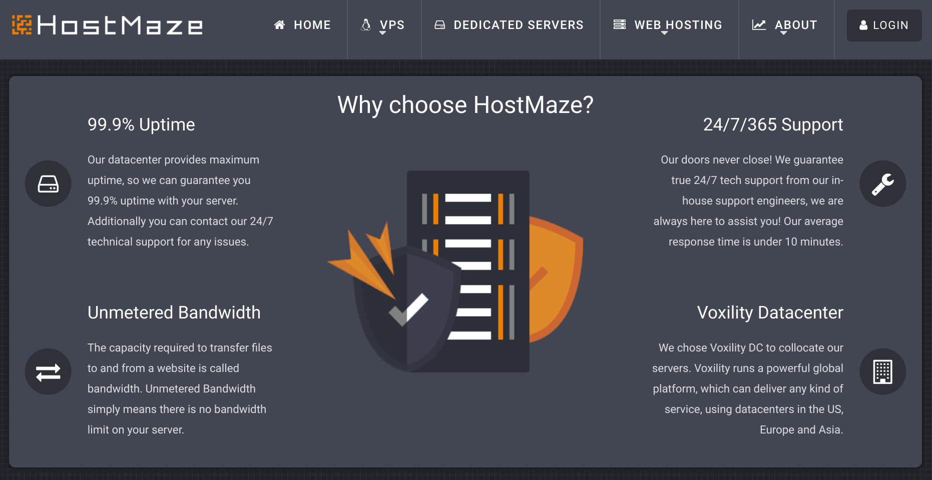 HostMaze Overview