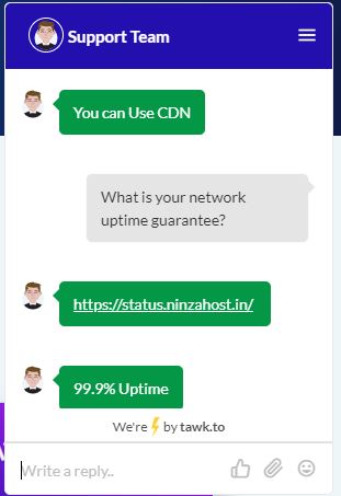 NinzaHost Support