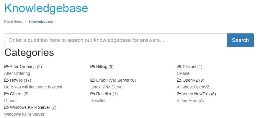 GermanVPS Knowledgebase