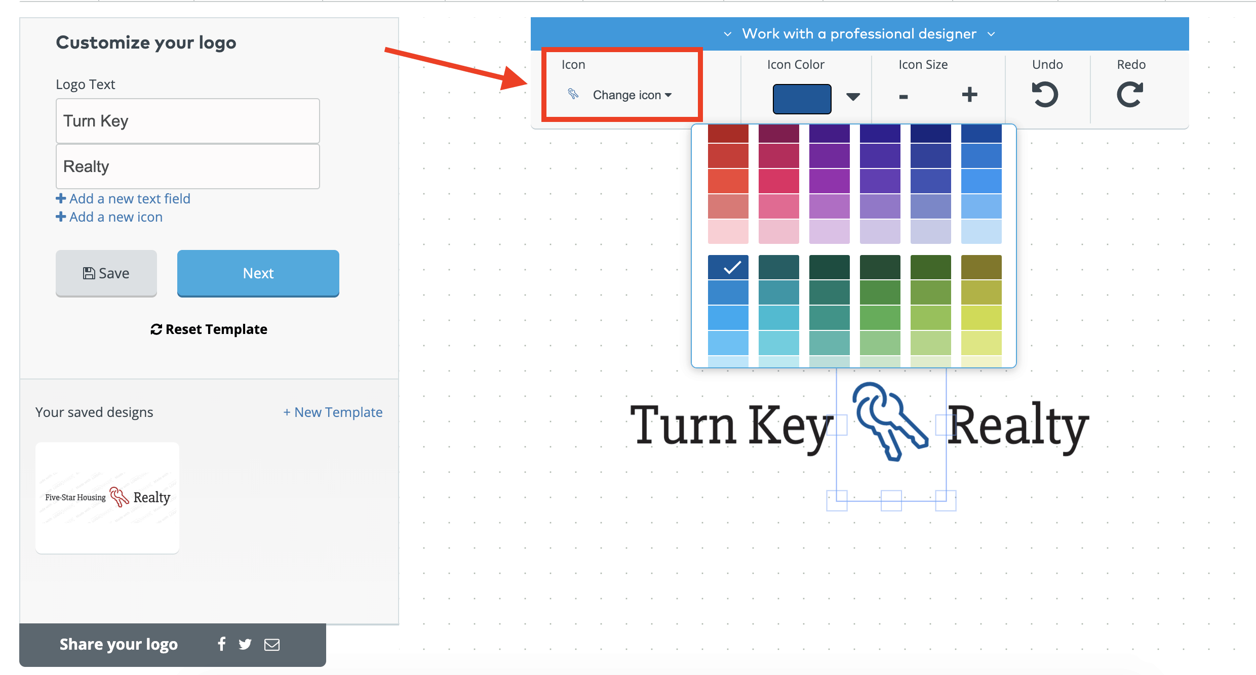 vistaprint free logo creator