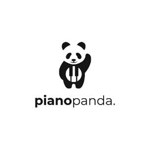 Animal logo - Piano Panda