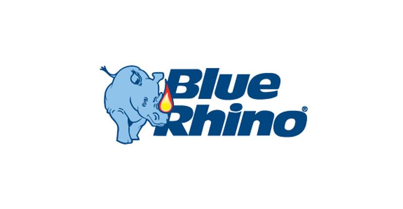 Animal logo - Blue Rhino