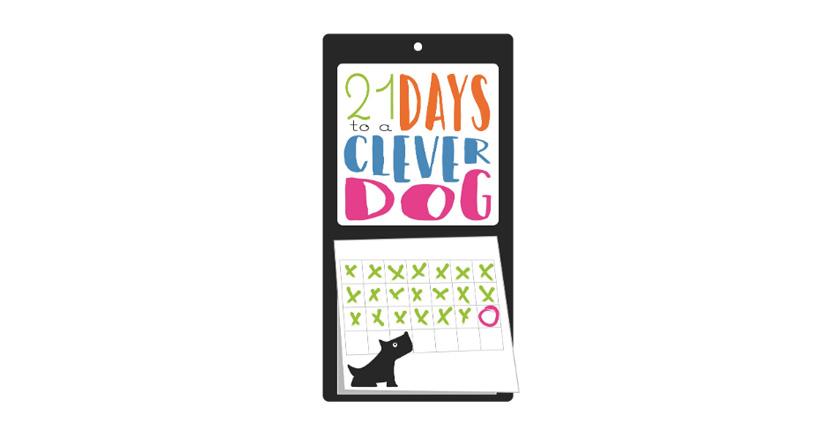 Animal logo - 21 Days to a Clever Dog