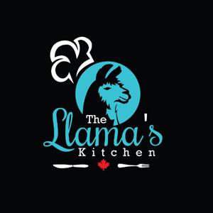 Animal logo - The Llama's Kitchen