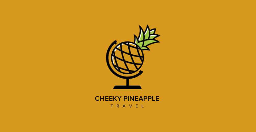 Food logo - Cheeky Pineapple Travel