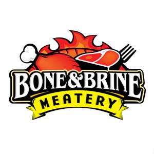 Food logo - Bone & Brine Meatery