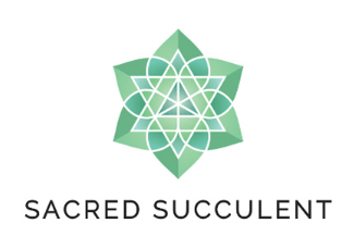 Geometric logo - Sacred Succulent