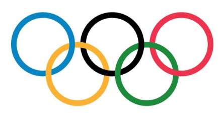 Geometric logo - Olympic Games