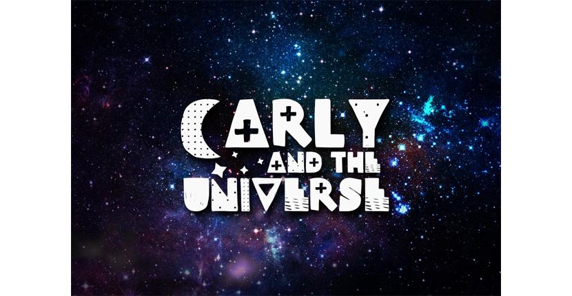 Geometric logo - Carly and the Universe