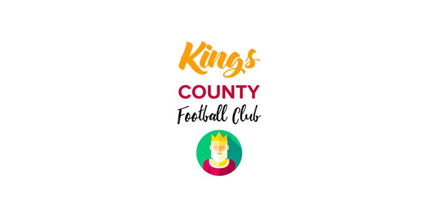 Soccer logo created with Tailor Brands - Kings County Football Club