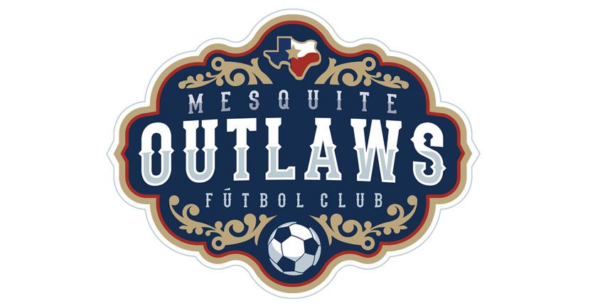 Soccer logo - Mesquite Outlaws