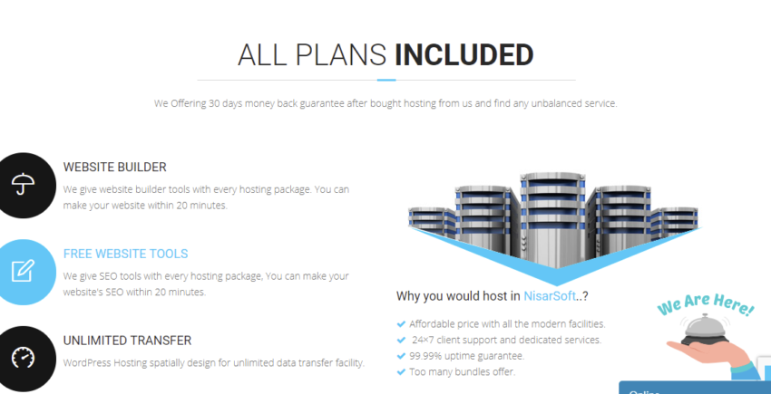 Nisarsoft Features