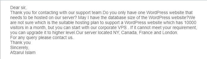 Fx VPS Pro Support Letter