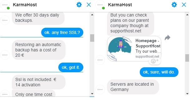 KarmaHost Support