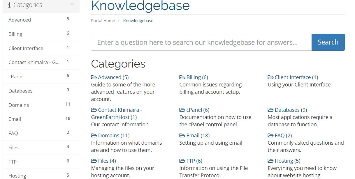 Khimaira Knowledgebase