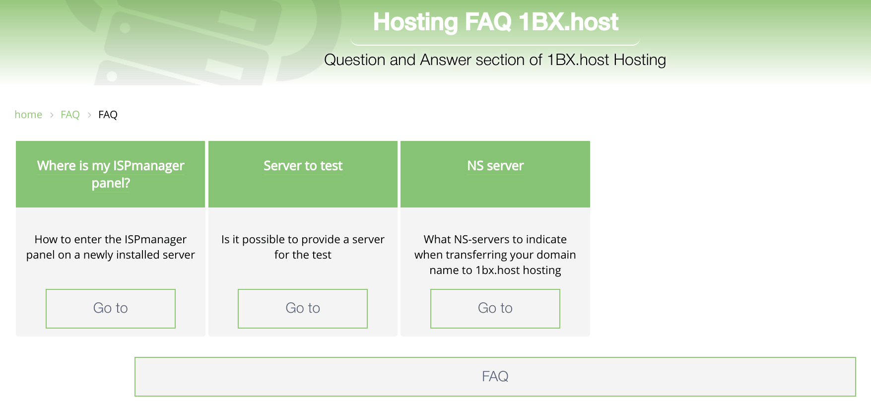 1BX.host Support