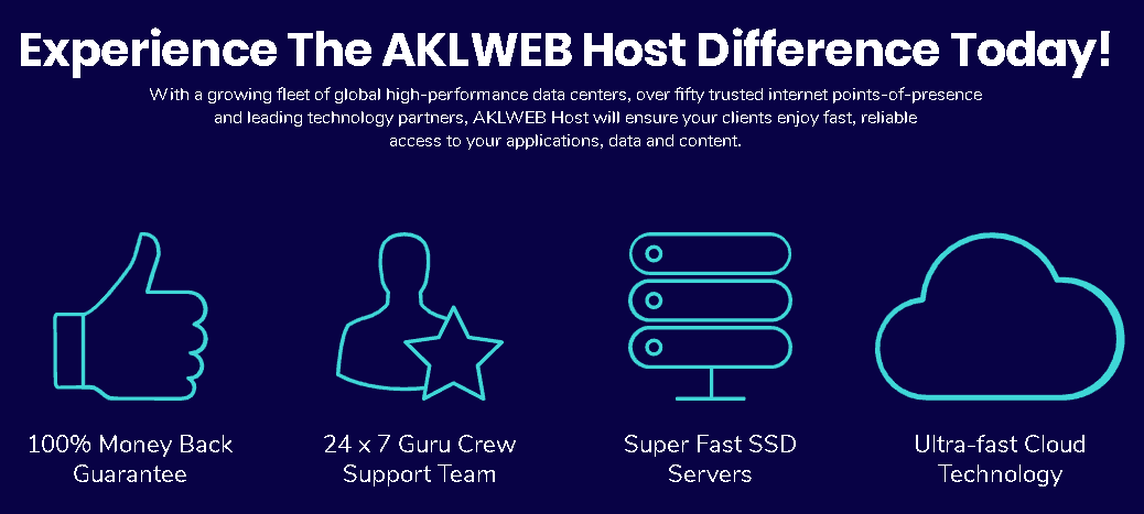 aklwebhost features