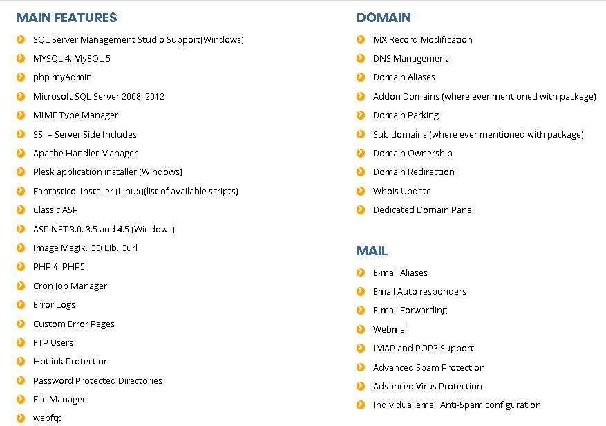 spixhost features