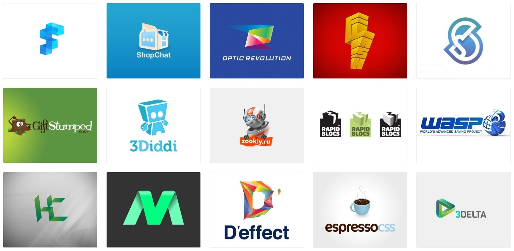 Logo Trends - 3D and Pseudo-3D Effects