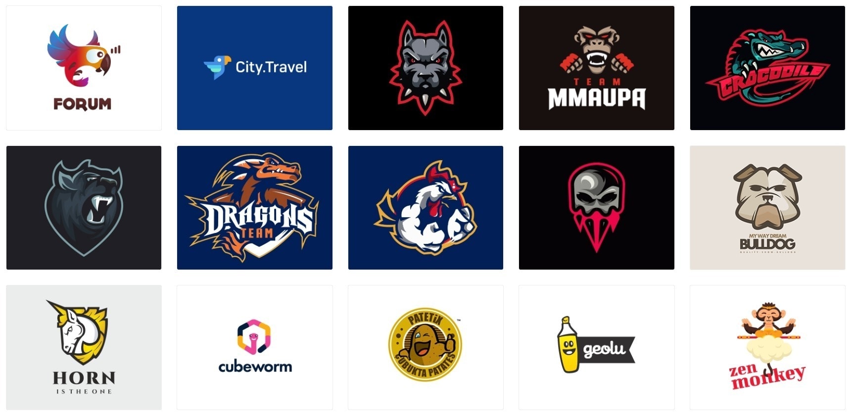 Logo Trends - Mascot Logos