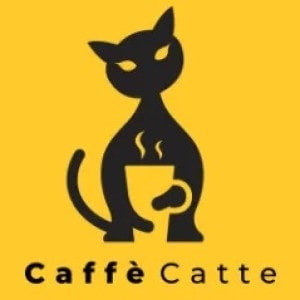 Cat logo - Caffe Catte