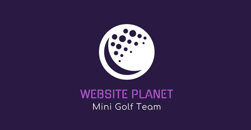 Sports logo made with Wix Logo Maker - Website Planet Mini Golf Team