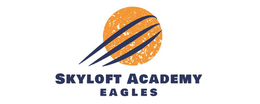 Sports logo made with Wix Logo Maker - Skyloft Academy Eagles