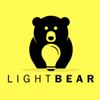 Bear logo - Light Bear